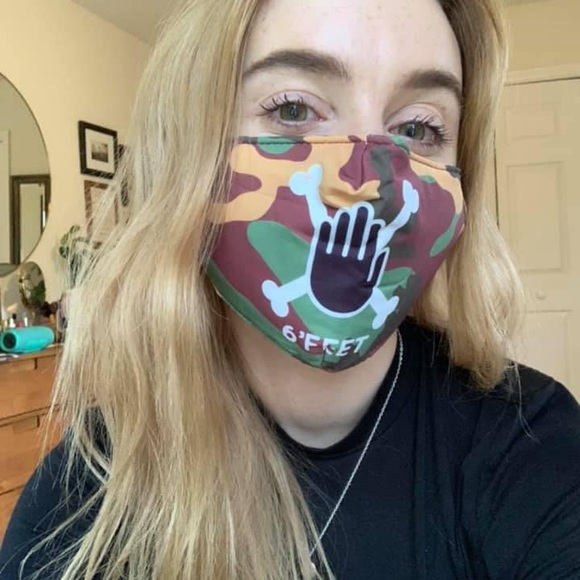 6’ FEET Mask In Camo - Picture 6 of 9
